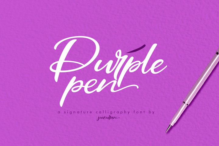 Police Purple Pen